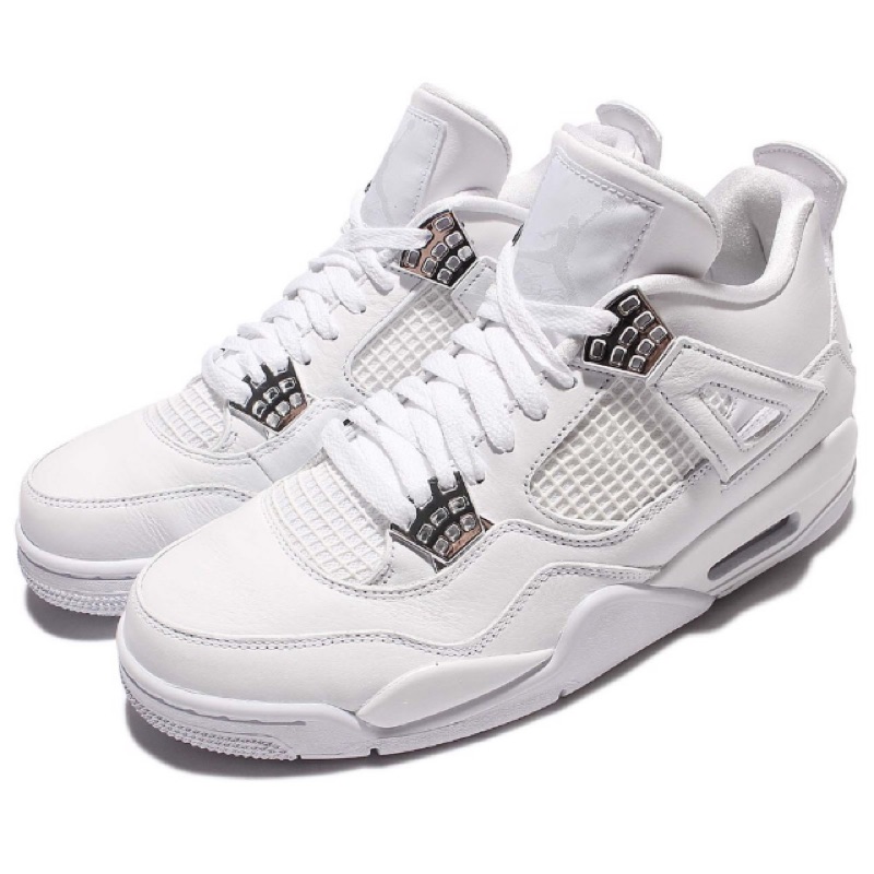 jordan retro 4 silver