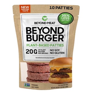 【⭐Costco 好市多 代購⭐】Beyond Meat 冷凍蔬食漢堡排 113公克 X 10入 免運 冷凍 未來肉