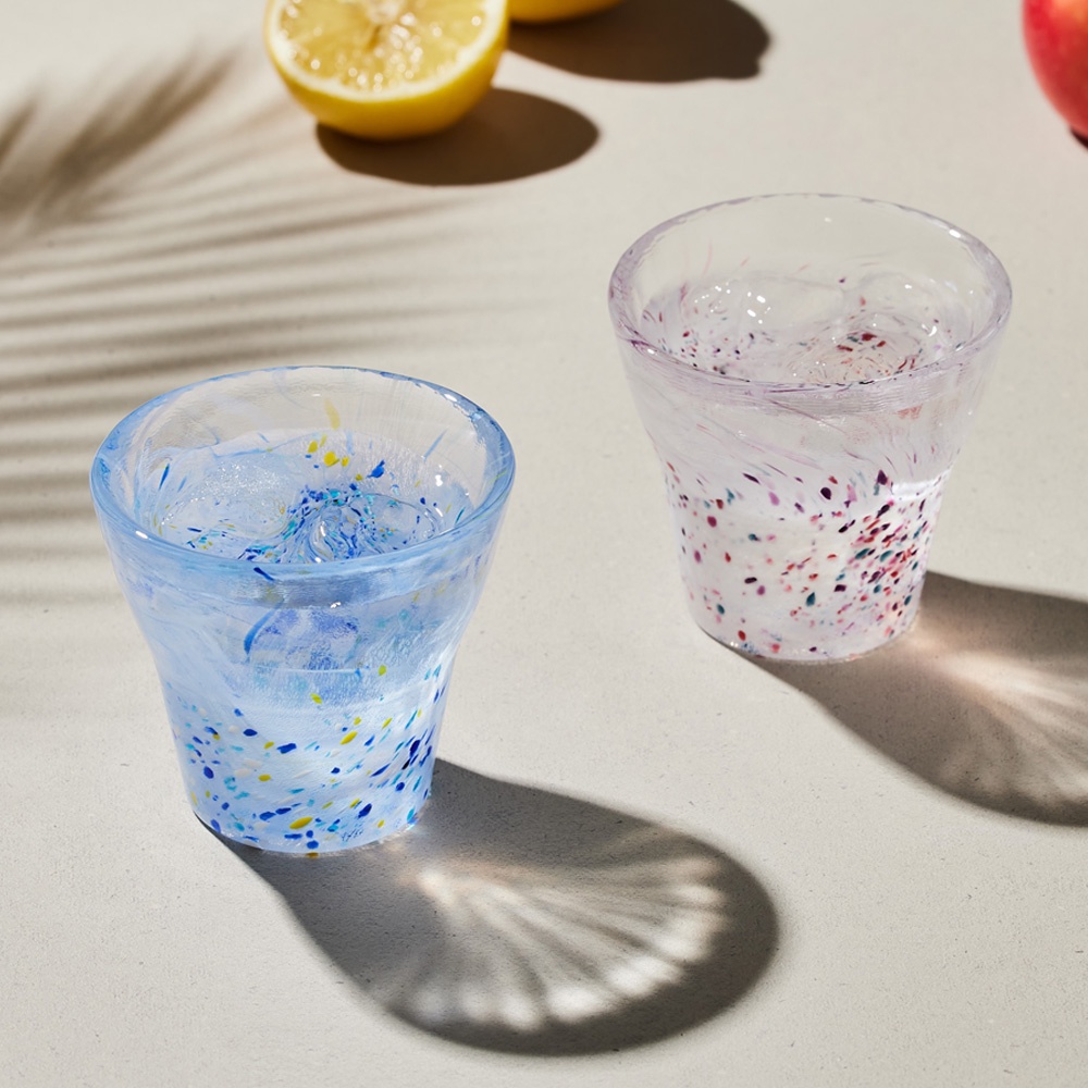 日本富硝子 - 手作浮世自由杯 - 對杯組 (2件式) - 170ml  - 日本玻璃杯現貨