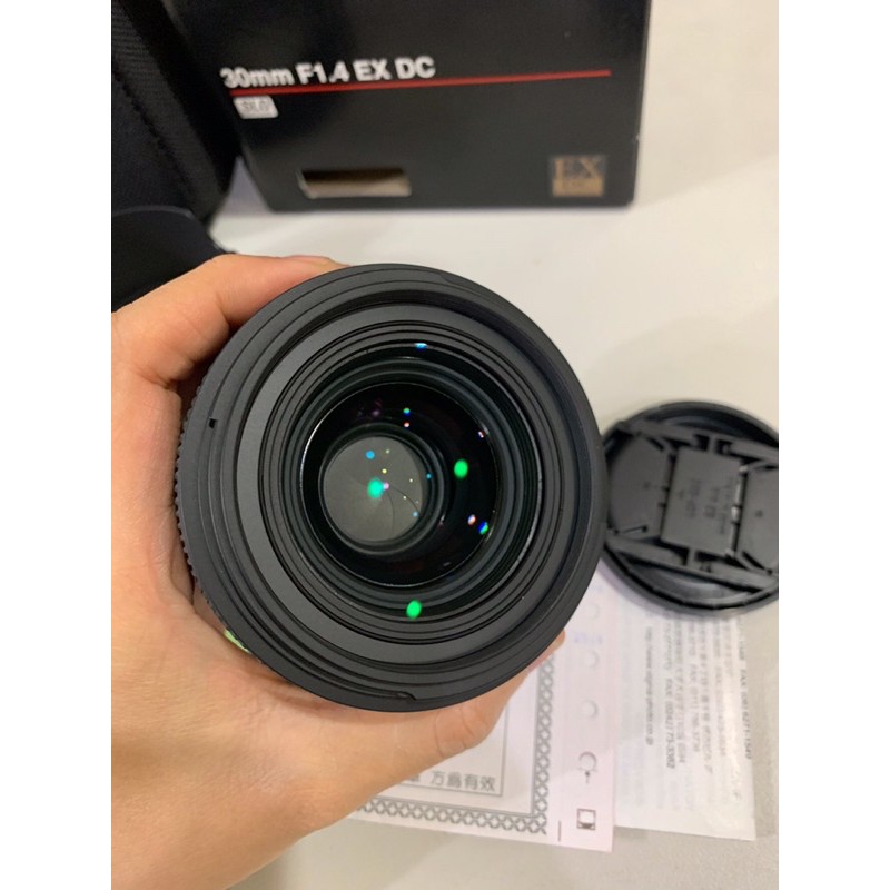 出清商品 Sigma 30mm F1.4 EX DC HSM相機鏡頭for nikon~定焦 大光圈 恆伸公司貨