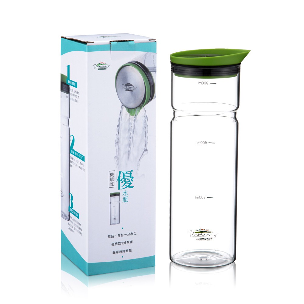 普羅 機能性優水瓶 - 優格機專用玻璃內罐(980ml)普羅拜爾 機能性優水瓶 (優格機 玻璃內罐)