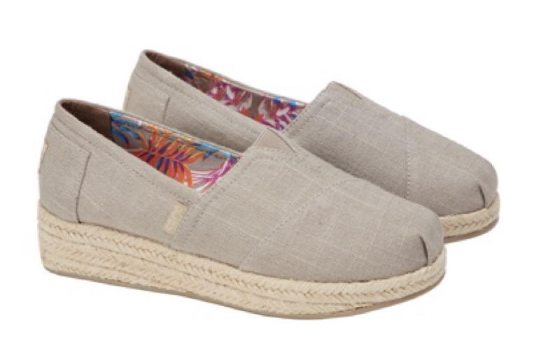 Skechers 女帆布厚底楔形休閒鞋 Bobs系列懶人鞋 Costco 代購 蝦皮購物