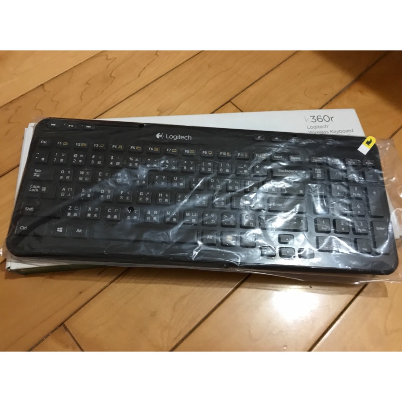 羅技 Logitech無線鍵盤 K360r