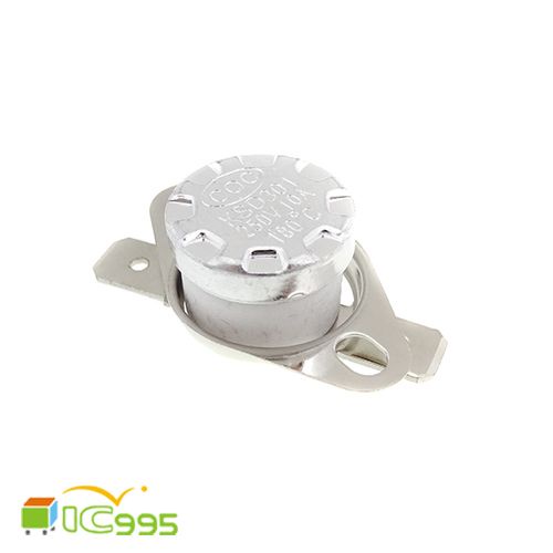 ic995 - KSD301 10A 250V 180度 陶瓷 常閉型 雙金屬片溫控器 溫控 開關 壹包1入 #8593