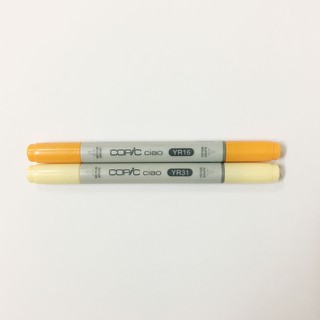 日本 COPIC Ciao 麥克筆 三代 橘YR 系列 單支 表現技法