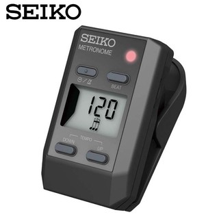 【公司貨】保固一年 日本 SEIKO 夾式節拍器 譜夾型節拍器 電子節拍器 黑色 DM51 DM-51