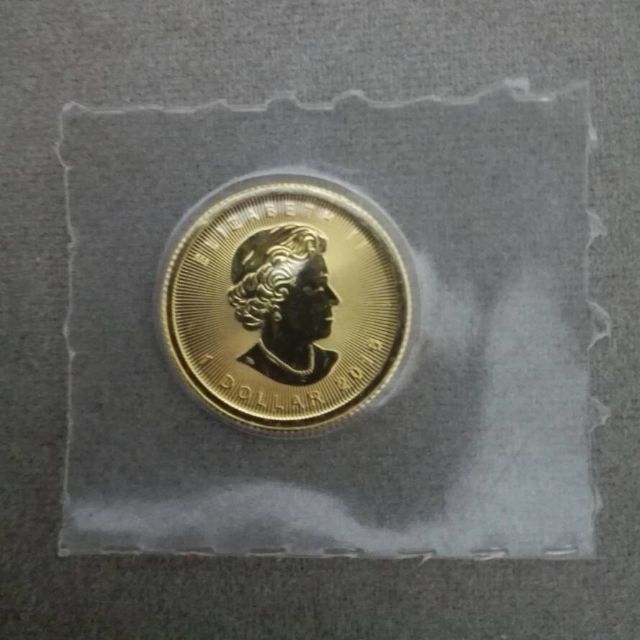 9999加拿大楓葉金幣1/20盎司 2016年