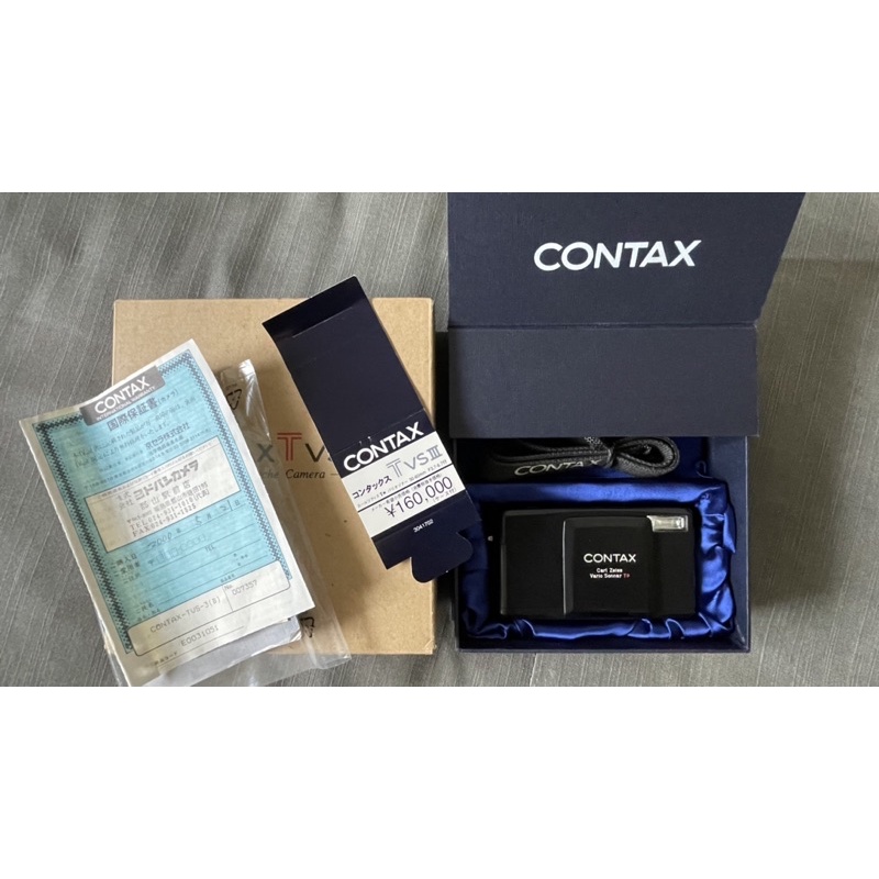 Contax TVSiii tvs3 底片機 限量 黑色 T2參考