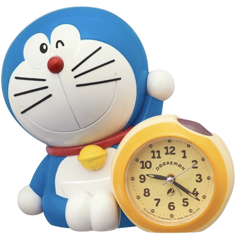 日本境內Seiko Clock Doraemon 精工多啦A夢造型鬧鐘