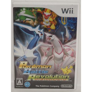 日版 Wii 神奇寶貝戰鬥革命 Pokemon Battle Revolution