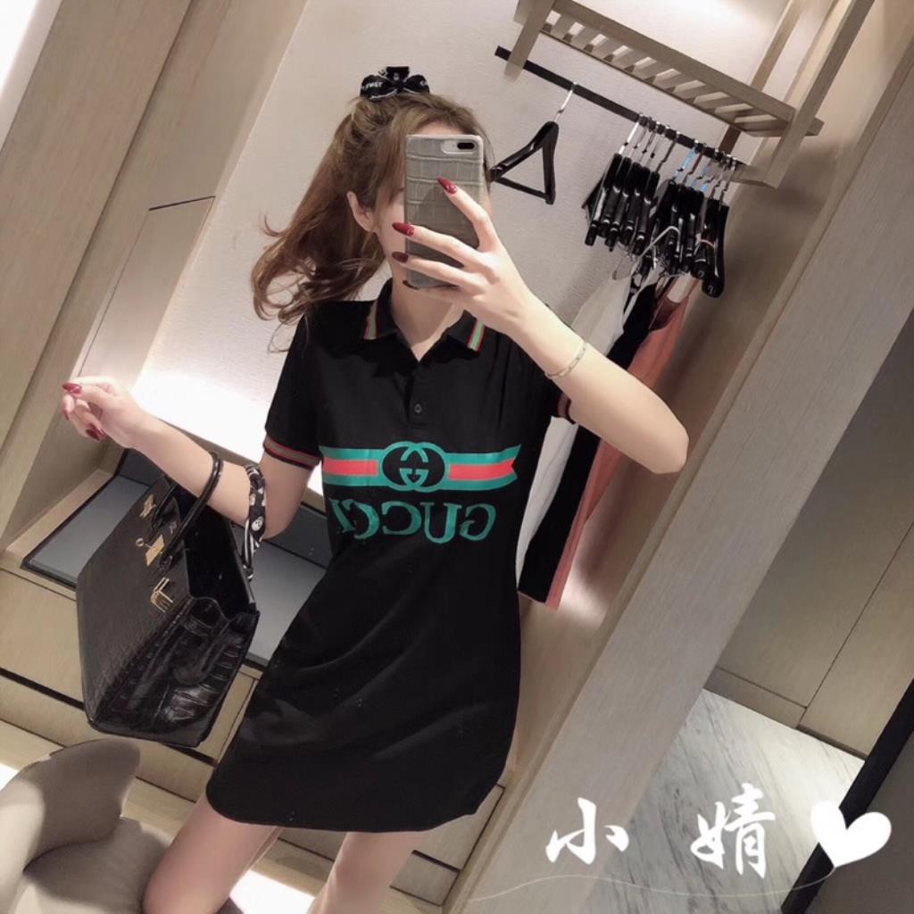 Gucci 字母polo洋裝 Z30278 Ad30480 蝦皮購物