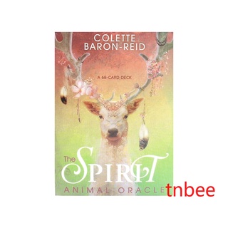 心靈動物神諭卡 靈獸 英文神諭卡 The Spirit Animal Oracle Cards 療愈卡 桌布牌袋