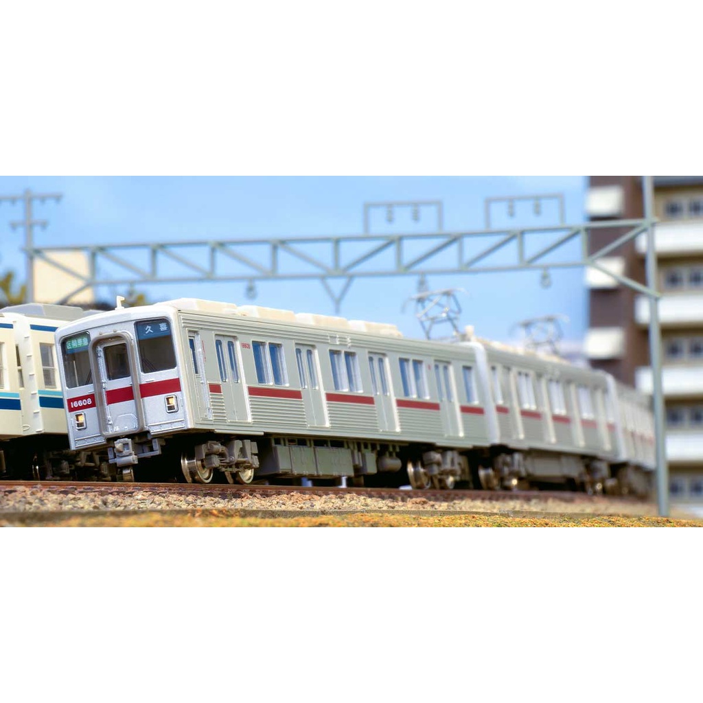 玩具共和國 Gm 東武型 未更新車 東上線 新ロゴ 増結用中間車6両セット 動力無し 蝦皮購物