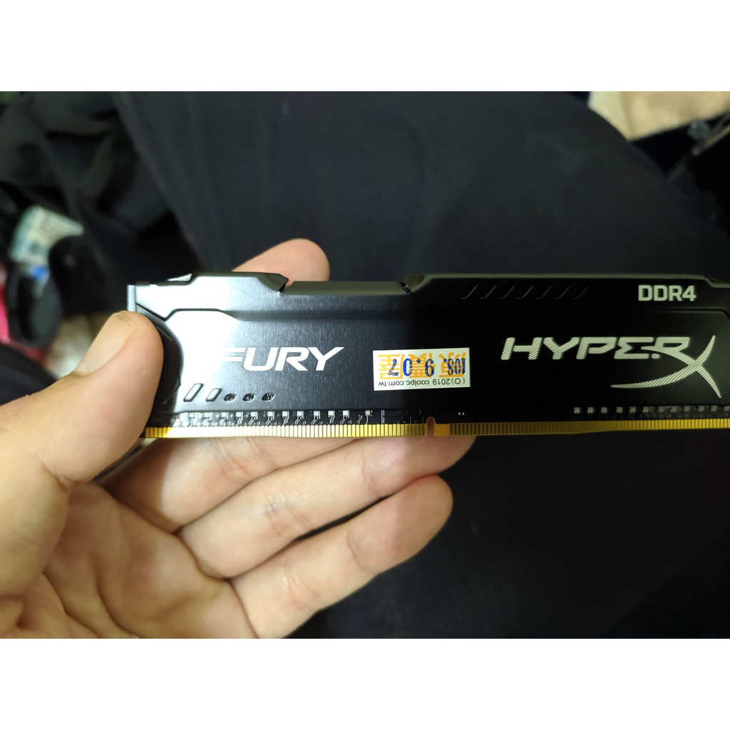 金士頓 HyperX FURY DDR4-2666 8GB 桌上型超頻記憶體