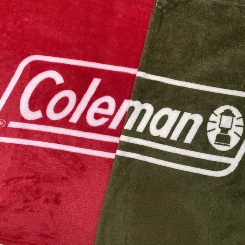 現貨免運費🇯🇵 日雜附錄 Coleman 毛毯 披肩 小毛毯 空調毯 露營 登山 被子 毯子 披肩 帳篷 椅子