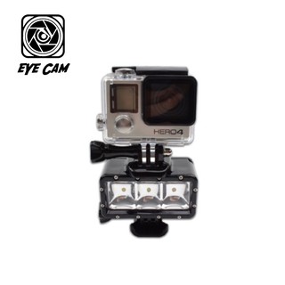GoPro 副廠 潛水燈 攝影燈 防水LED燈【eYeCam】運動攝影機 Hero 12 11 10 9 8 7 含電池