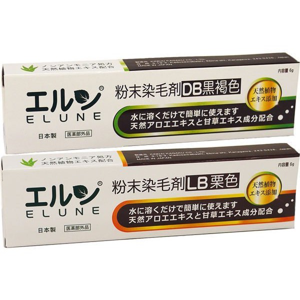 日本伊露恩染髮粉劑 粉末染毛劑 染粉 6g 蝦皮購物