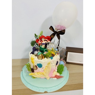 美人魚蛋糕/人魚蛋糕/仙女蛋糕/客製化蛋糕/氣球蛋糕