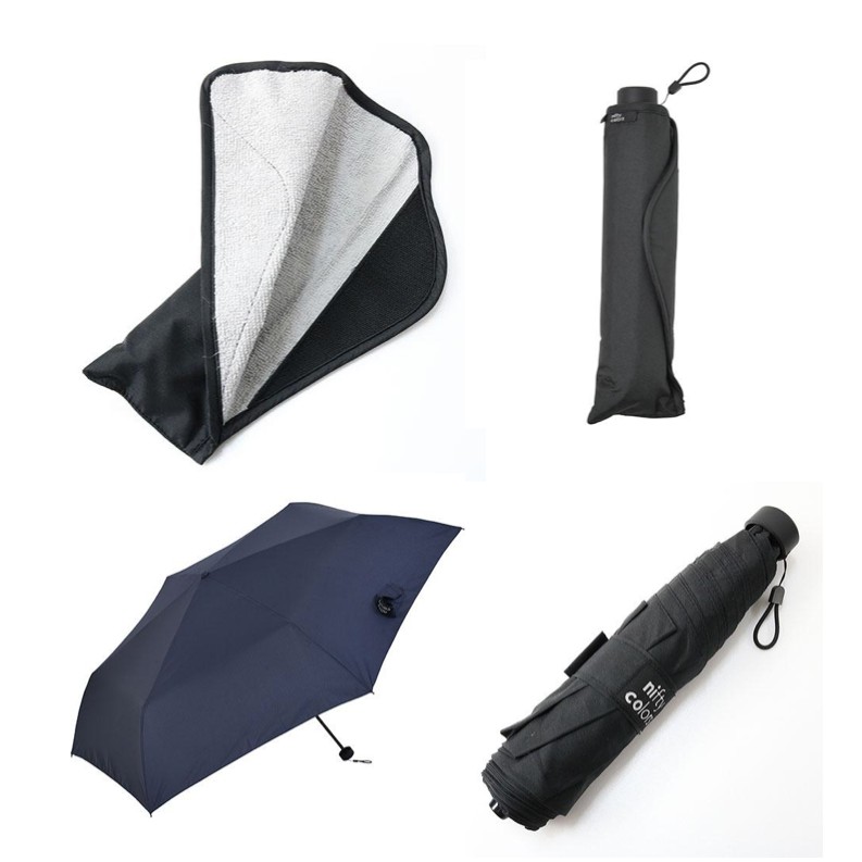 正版 日本進口 nifty colors 吸水 防水 雨傘套 「毛毛 傘袋」「傘面105公分」雨傘 陽傘