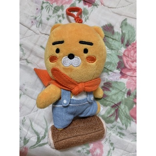 kakao friend 踩木頭 森林 披風 娃娃 吊飾 萊恩 豐收 玉米 聖誕節 聯名款 蝴蝶結