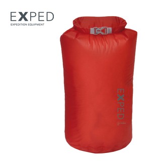 【Exped 瑞士】Fold Drybag UL 8L 輕量防水袋 M 紅色 (99376)