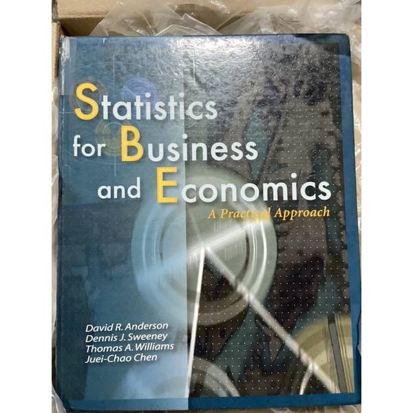 Statistics for Business and Economics #統計學#原文書#成大