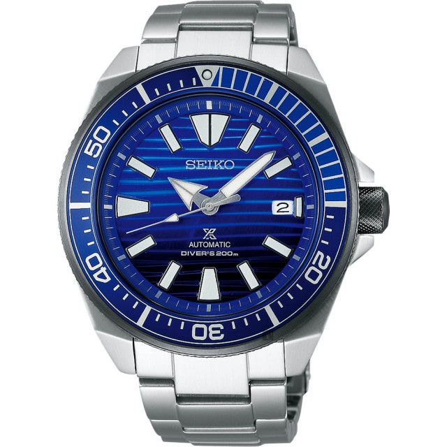 【SEIKO 精工】PROSPEX 潛水海洋機械錶-銀x藍(4R35-01X0B/SRPC93J1)SK006