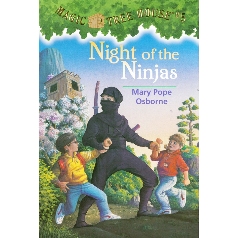 Magic Tree House 5: Night of the Ninjas/Mary Pope Osborne 文鶴書店 Crane Publishing