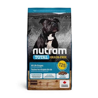 【紐頓Nutram】無穀全能系列T25 鮭魚+鱒魚潔牙全齡犬2KG 毛貓寵