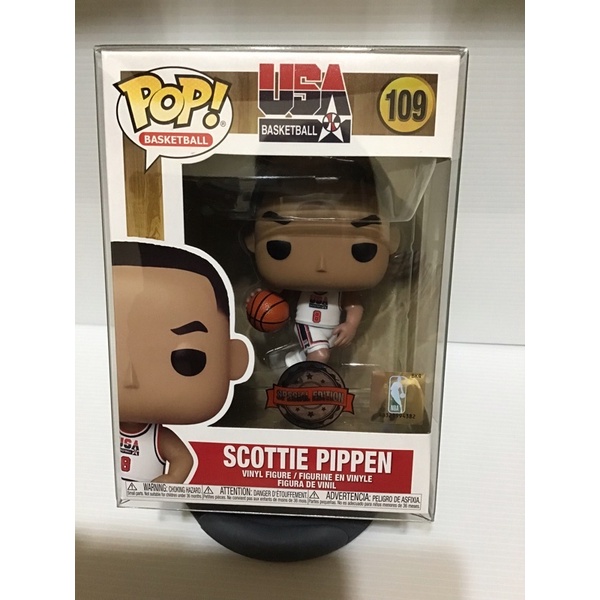 在台正版現貨(含外硬盒)FUNKO POP NBA史考提皮朋SCOTTIE PIPPEN美國隊USABASKETBALL