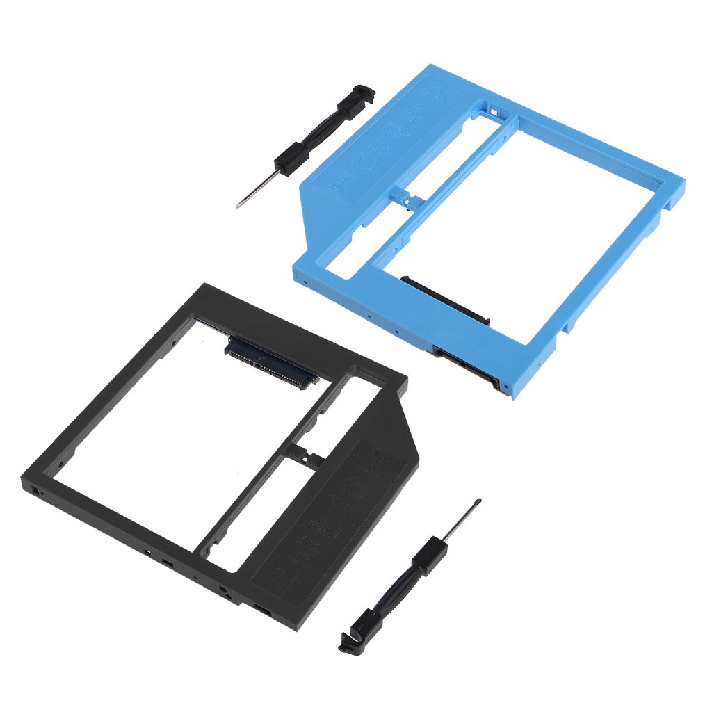 第二個硬盤盒 2nd SATA To SATA 2.5" HDD SSD 9.0mm 外殼,適用於筆記本電腦 CD RO