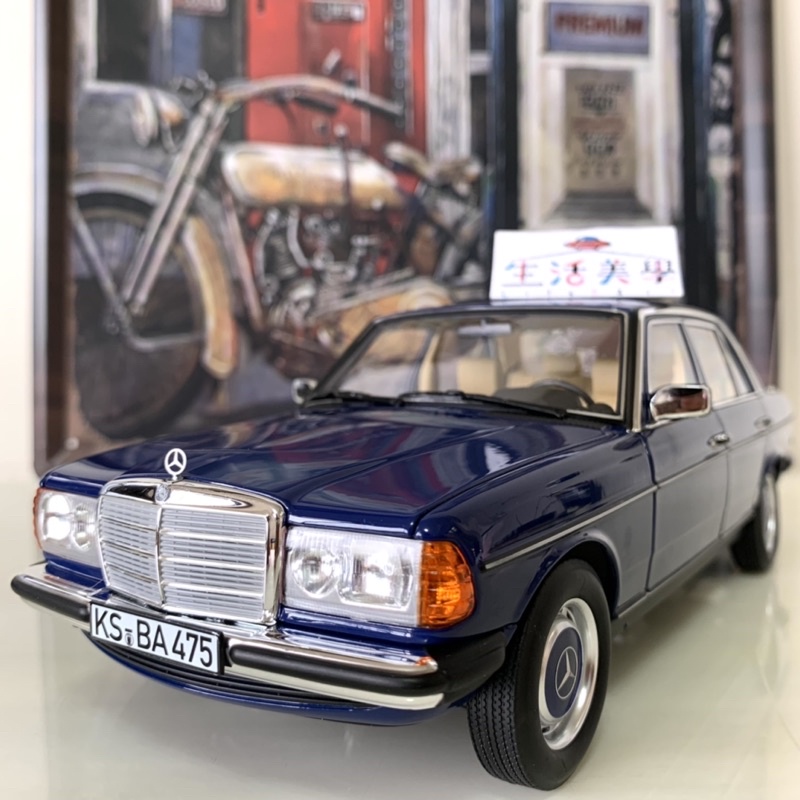 【生活美學】👏全新現貨24H當天出貨1:18 1/18 Norev Benz 200 W123 賓士 1982年 經典車