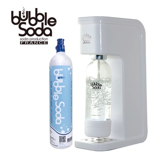 【bubblesoda】 免插電全自動健康氣泡水機-白色bs-909b(120l大鋼瓶組合) 自製氣泡飲 健康又環保