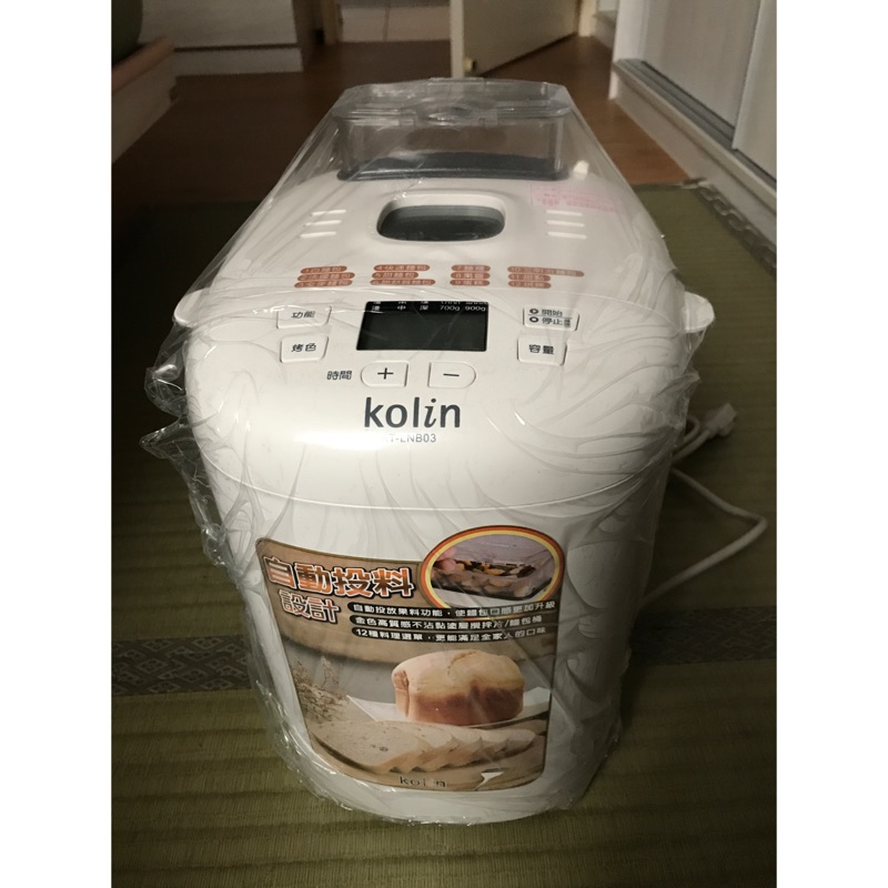 Kolin麵包機 (不適合超取），附說明書