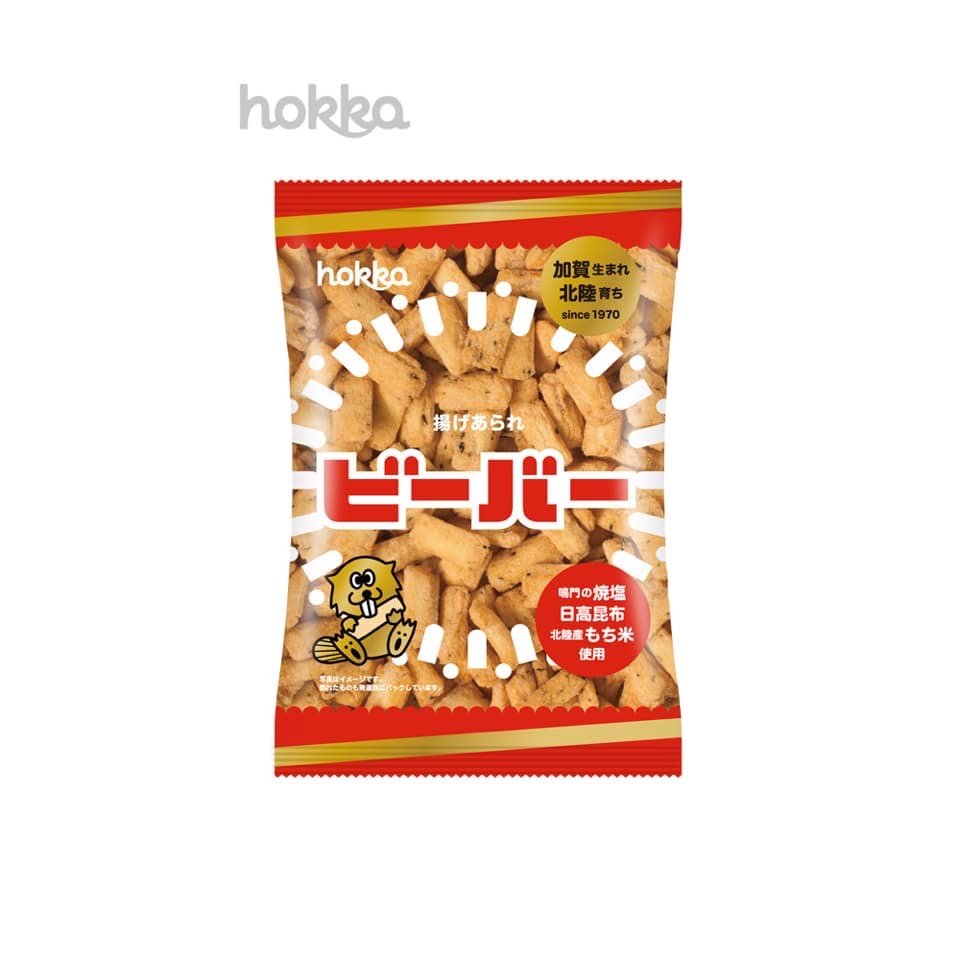現貨【琅記茶舖】日本金澤的北陸製菓hokka _原味仙貝（78g)-可開發票