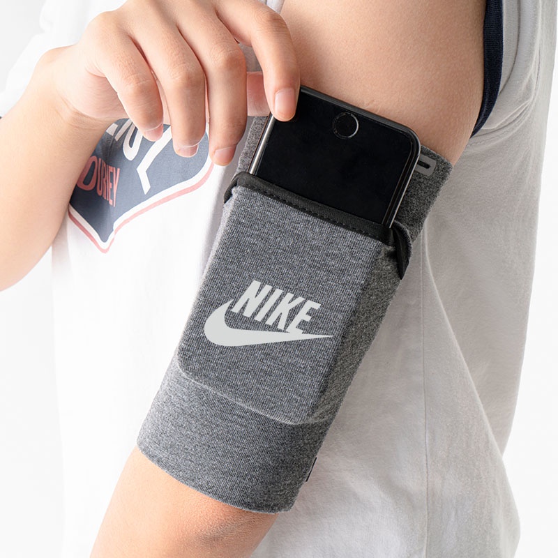 預售Nike/耐克運動手機臂包袖套 手臂套腕包男女戶外健身跑步蘋果華為網紅款