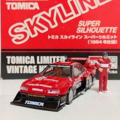 Tomytec TLV TOMICA SKYLINE SUPER SILHOUETTE 1984年 日產 賽車 廠車