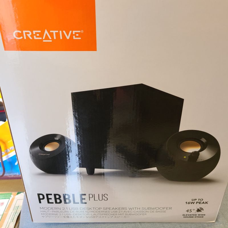 CREATIVE PEBBLE PLUS 2.1喇叭
