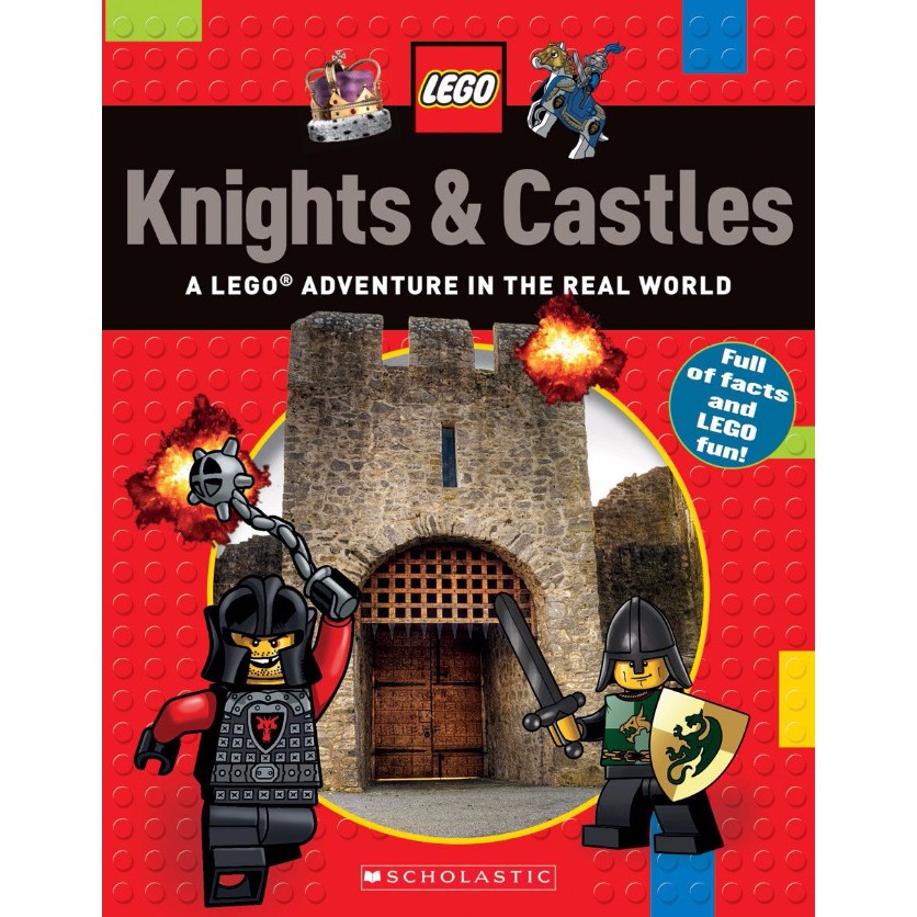 Knights &amp; Castles (LEGO Nonfiction)  樂高騎士與城堡 (平裝)