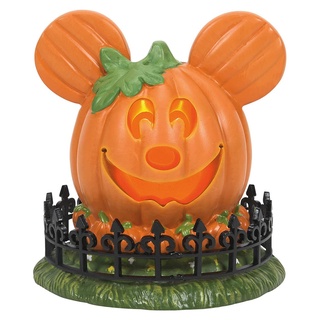 Enesco精品家飾 Disney 迪士尼 米奇南瓜造型LED居家擺飾 EN29066
