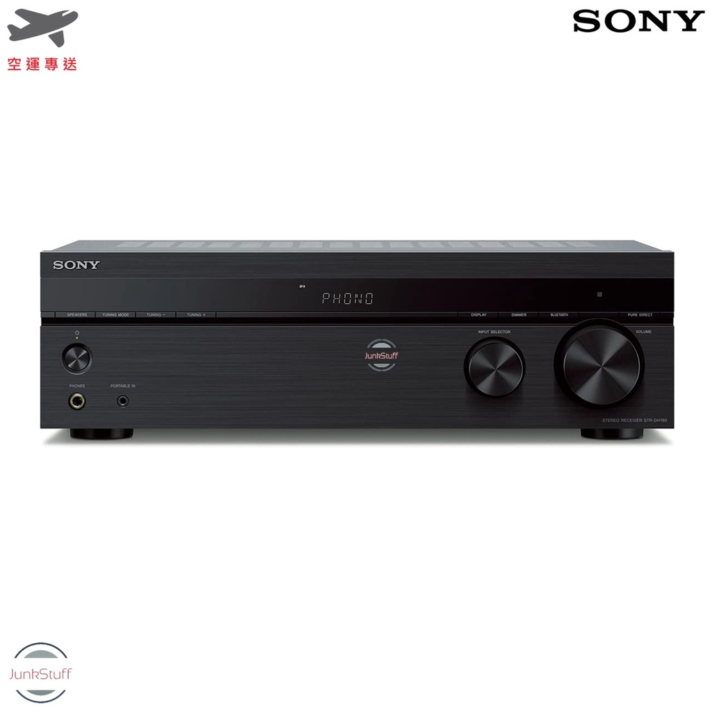 SONY 日本索尼 STR-DH190 綜合收音擴大機 二聲道 100W 瓦 組合音響 監聽 黑膠 聽音樂 最佳入門器材