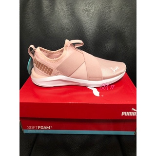 SIX PUMA PROWL SLIP-ON PASTEL WN’S 訓練鞋 便鞋 輕量 珊瑚粉 195276-01
