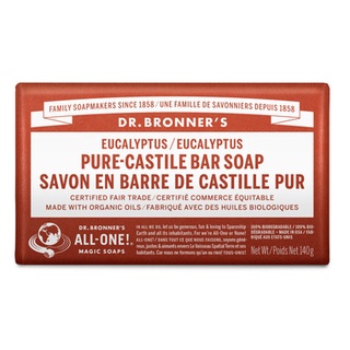 Dr.bronner's 布朗博士 潔膚皂 潔顏皂 尤加利 5oz/140g