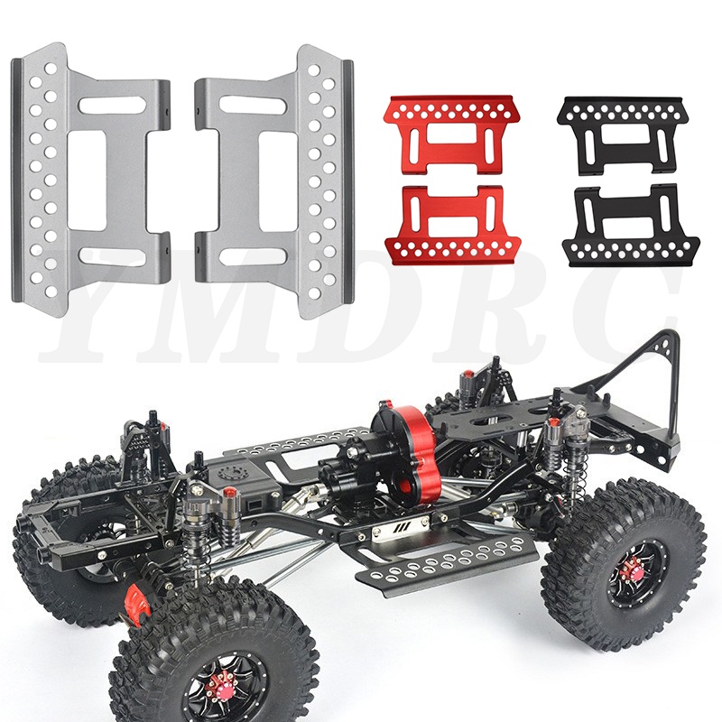 側板金屬踏板滑塊 適用於 1/10 遙控攀爬車 AXIAL SCX10 RC4WD TF2 RGT 86100 升級部件