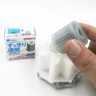【彩虹騎士】日本水作內建氣動式過濾器S號替換活性碳， 水作，活性碳