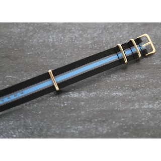 DW timex可用 20mm 尼龍NATO zulu G10時尚軍錶錶帶＋金扣
