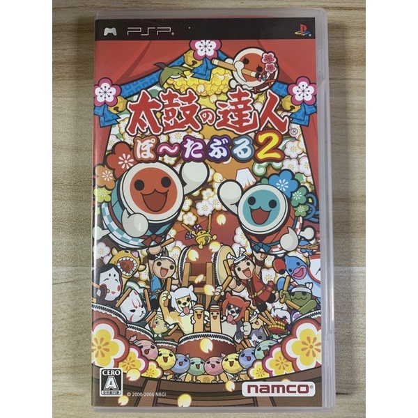 🌸老吉科🍀 PSP 日版正版遊戲 太鼓達人2