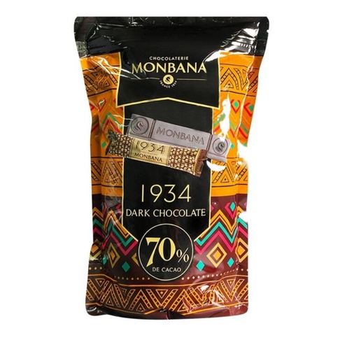 Monbana1934 70%加納黑巧克力條640公克現貨