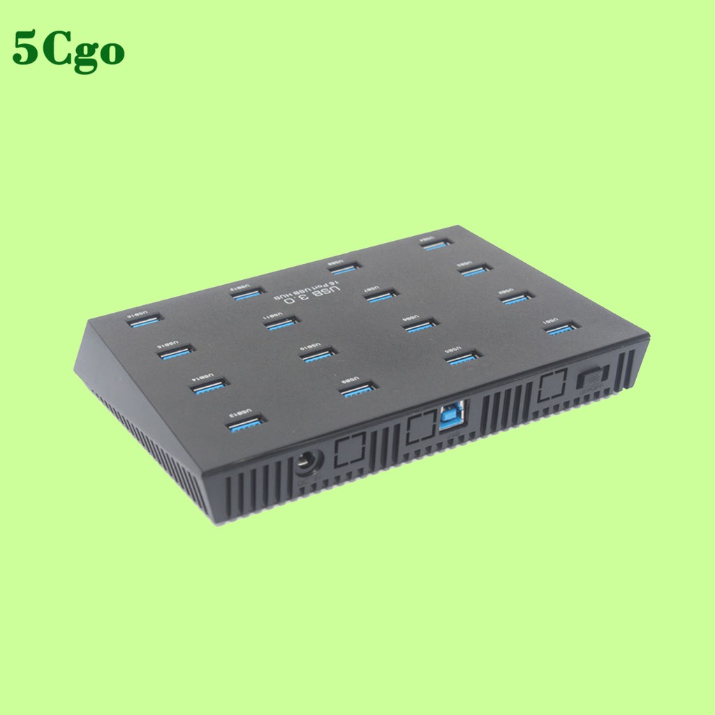 5Cgo【含稅】A163工業USB3.0 HUB16口TF隨身 批量複制測試拷貝機集線器T21492015824