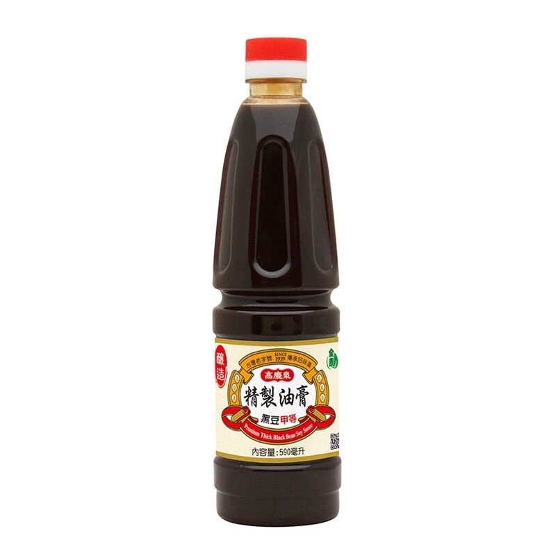 高慶泉 精製甲等黑豆油膏590ml (現貨）